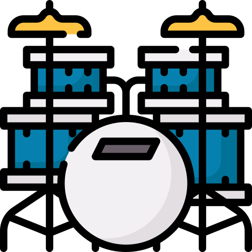 Drum kit icon